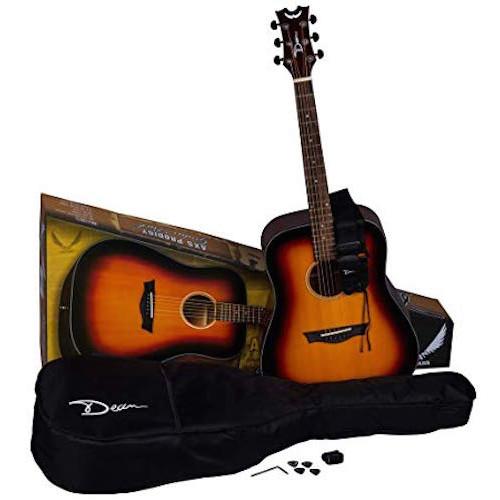 Dean Ax Pdy Tsb Pk Axs Prodigy Acoustic Guitar Pack Tobacco Sunburst - Red One Music