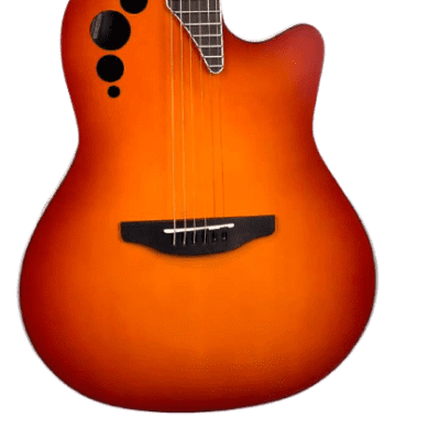 Ovation AE48-1i Applause Elite Guitare électro-acoustique à cordes en acier - Honeyburst Satin