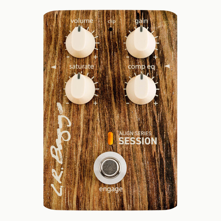 L.R. Baggs Align Series Acoustic Saturation/Compressor/EQ Guitar Effects Pedal
