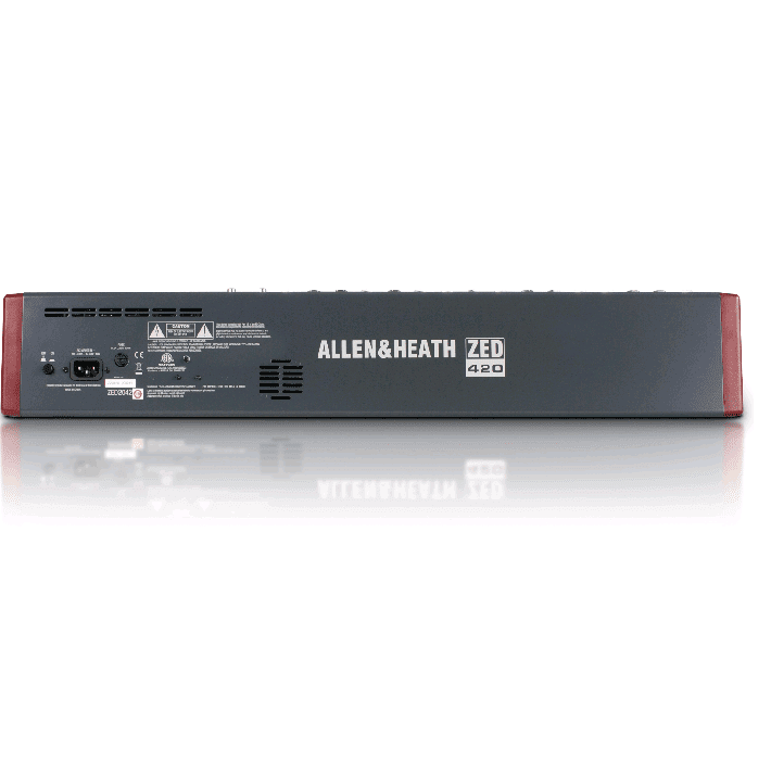 Allen  Heath Zed-420 Multipurpose Usb Mixer With FX - Red One Music