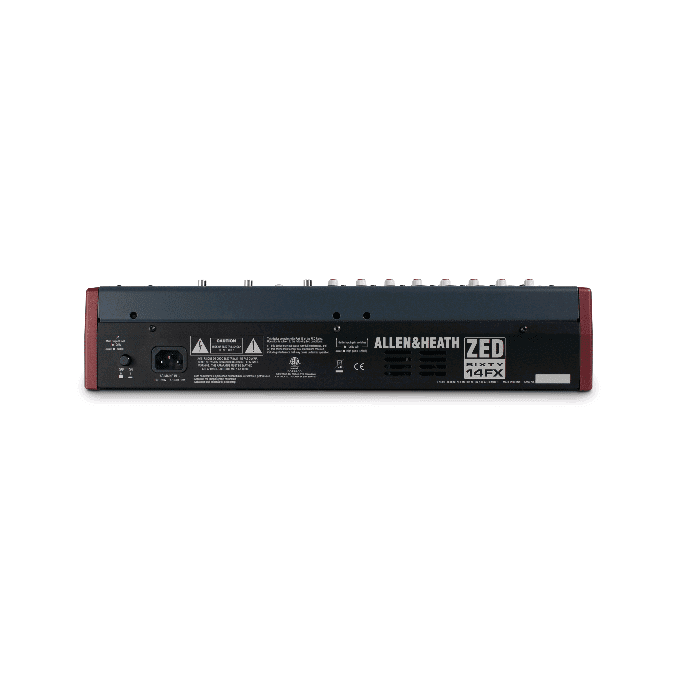 Allen & Heath Zed60-14FX Multipurpose USB Mixer With FX - Red One Music