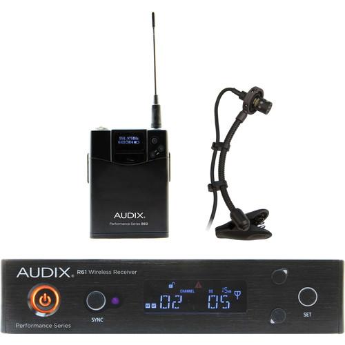 Audix Ap61 Sax Single-Channel Diversity Receiver With Bodypack Transmitter - Red One Music