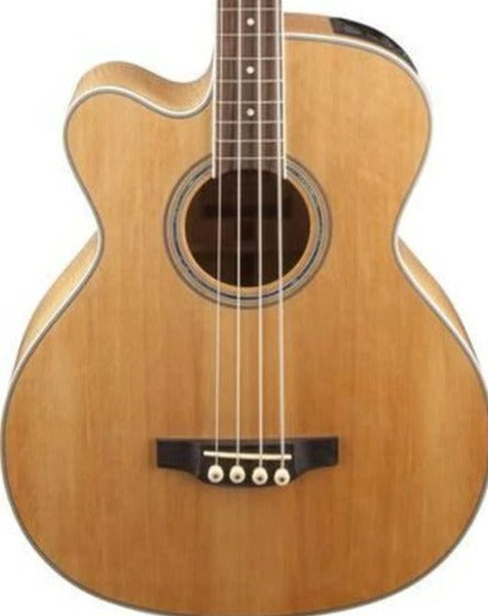 Takamine GB30CELH-NAT Left Handed Acoustic Electric Bass with Preamp and 3 band EQ - Natural