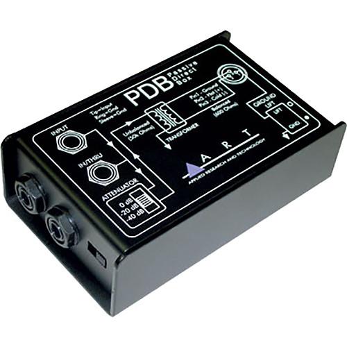 ART PDB Single Channel Passive Direct Injection Box - Red One Music