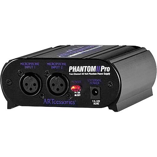 Art Phantom 2 Pro Battery Operated Power Supply - Red One Music