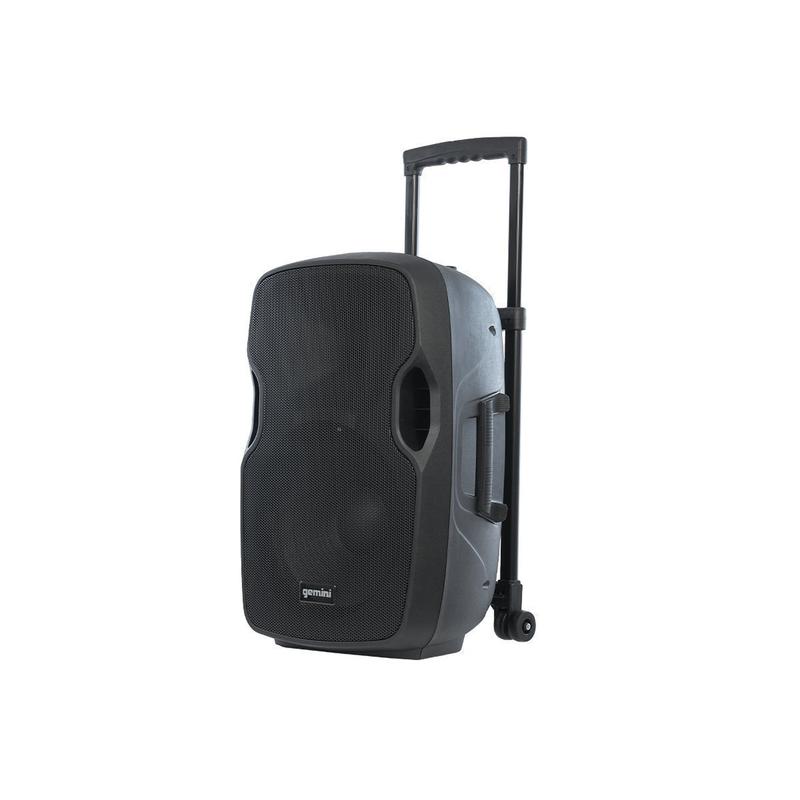 Gemini AS-12TOGO Portable Active Bluetooth Powered PA Loudspeaker w/400W Class AB Amplifier - 12"