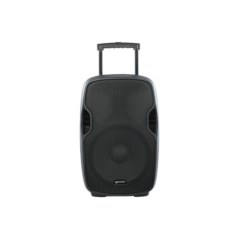 Gemini AS-15TOGO Haut-parleur de sonorisation actif portable alimenté par Bluetooth avec amplificateur de classe AB 500 W - 15"