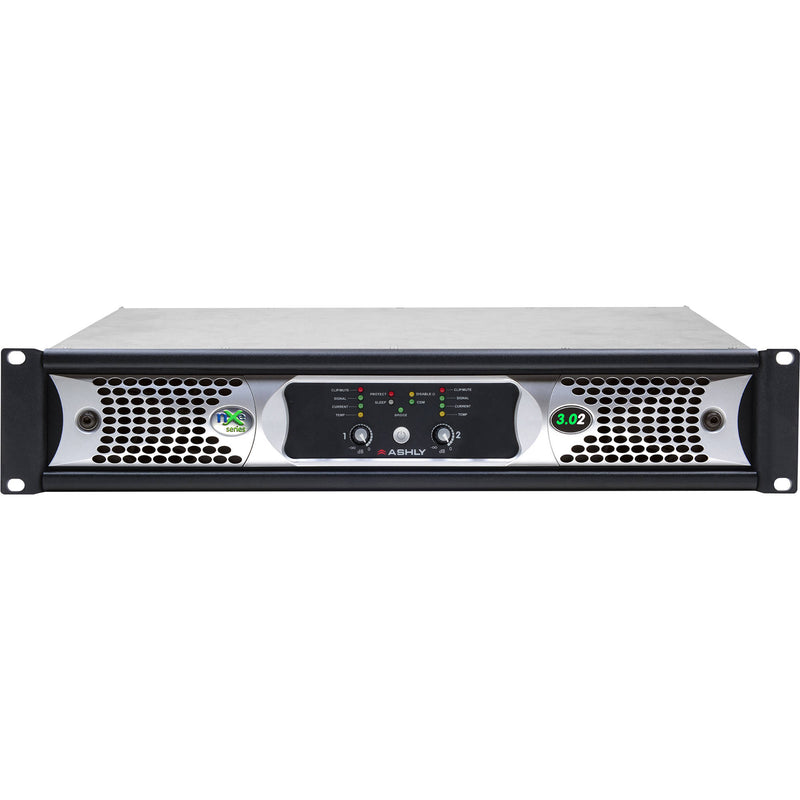 Ashly NXE3.02BD NXE Series 2-Channel Networkable Multi-Mode Power Amplifier with OPDAC4 & OPDante Cards