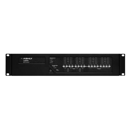 Ashly NE8800ST Network Enabled Protea DSP Audio System Processor w/ 8-Channel AES3 Outputs & Dante Option Card