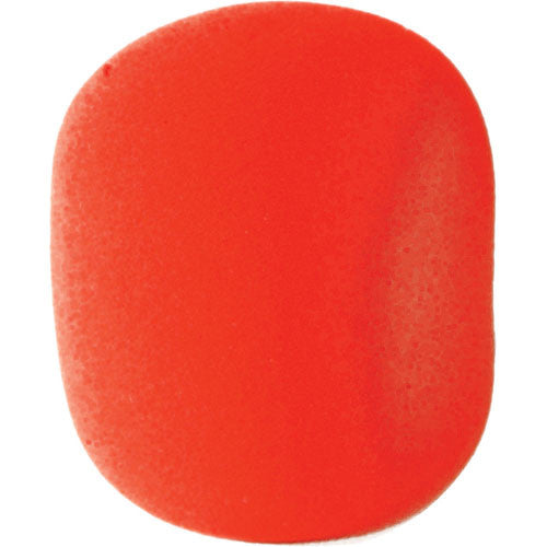 On-Stage ASWS58 Foam Windscreen for Handheld Microphones (Red)
