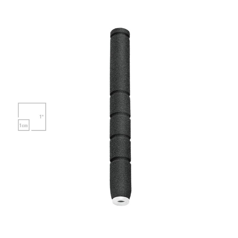 Audio-Technica AT8138A MicroLine® Pare-brise en mousse avec conduit de lumière - Noir