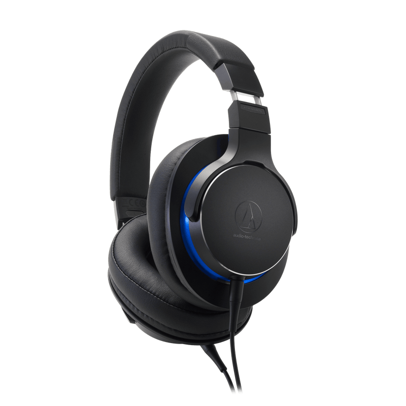 Audio-Technica ATH-MSR7BBK Over-Ear High-Resolution Headphones - Black
