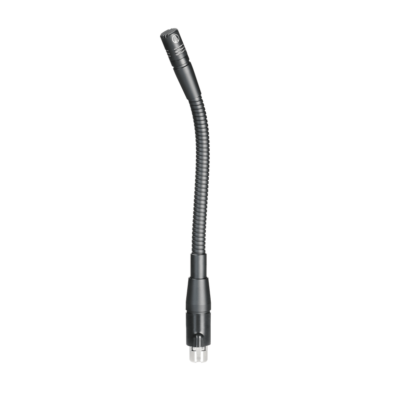 Audio-Technica ATND931AC Microphone à col de cygne à condensateur cardioïde avec module d'alimentation de sortie réseau Dante™ - Directivité cardioïde, 120°