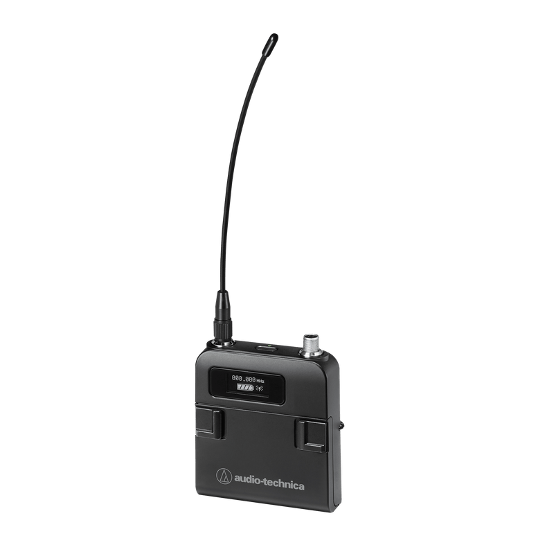 Audio-Technica ATW-T5201EF2 Émetteur de poche série 5000 3e génération - EF2 : 580 à 608 MHz et 653 à 663 MHz