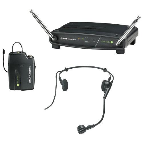 Audio-Technica Atw-901Ah Headworn Wireless Mic System - Red One Music