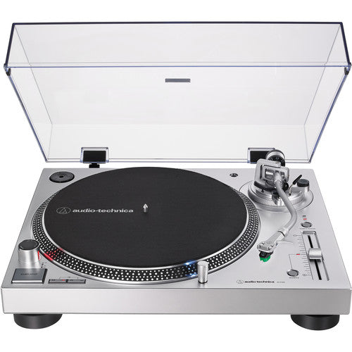 Audio-Technica AT-LP120XUSB-SV Stereo Turntable with USB (Silver)