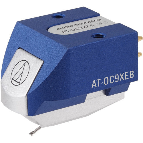 Audio-Technica AT-OC9XEB Dual Moving Coil Cartridge (Elliptical Bonded Stylus) - Blue