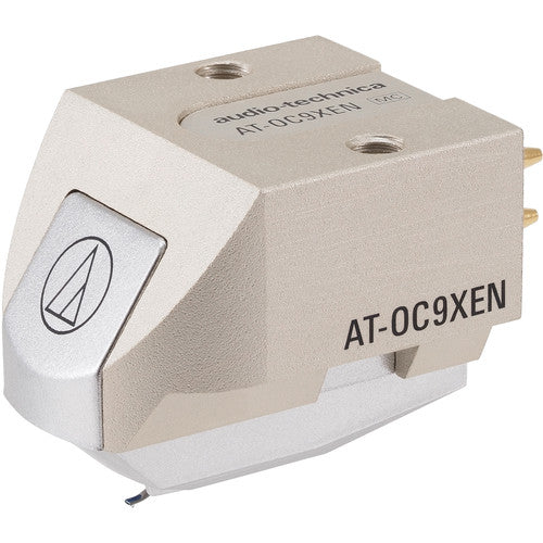 Audio-Technica AT-OC9XEN Dual Moving Coil Cartridge (Elliptical Nude Stylus) - White
