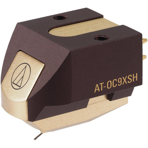 Audio-Technica AT-OC9XSH Cartouche à double bobine mobile (stylet Shibata) - Marron