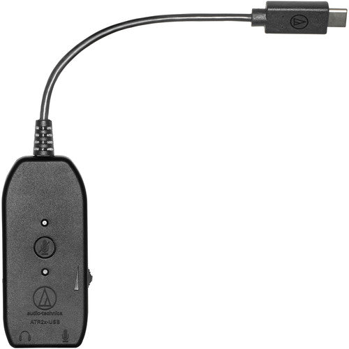 Audio-Technica ATR2x-USB Adaptateur audio 3,5 mm vers USB 2.0 Type-C 