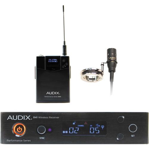 Audix Ap41 Flute Single-Channel Wireless With Miniaturized Condenser Microphone - Red One Music