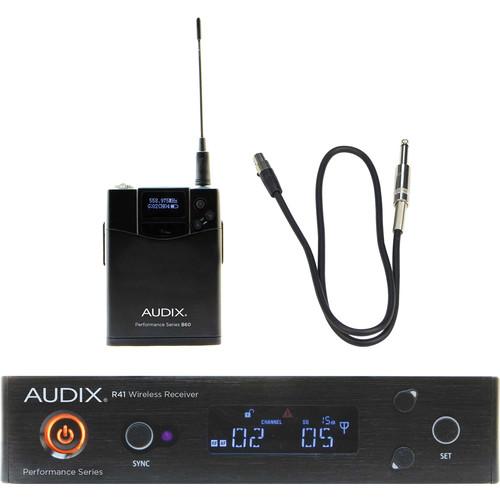 Audix Ap41 Guitar Single-Channel Guitar Wireless System - Red One Music