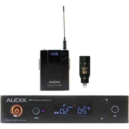 Audix Ap41 L10-A Bodypack And Lavalier Wireless System - Red One Music