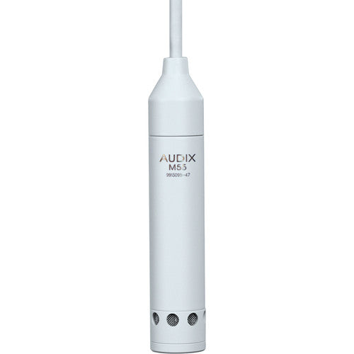 Microphone de plafond suspendu cardioïde Audix M55W avec réglage de la hauteur 