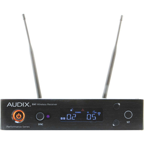 Audix R41KITB Kit-B Performance Series Récepteur de diversité UHF monocanal (554 à 586 MHz)