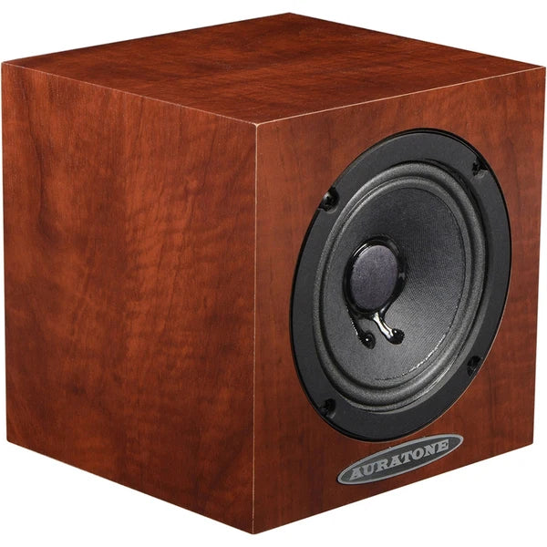 Auratone 5C Active Super Sound Cube 4.5-inch Reference Monitor (Woodgrain)
