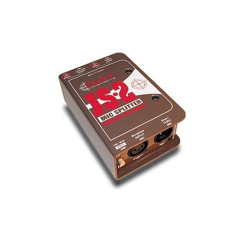 Radial Js2 Two-Way Mic Splitter - Red One Music