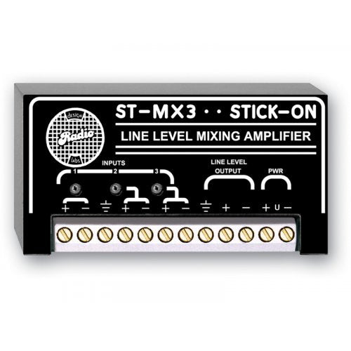 RDL ST-MX3 Mélangeur audio 3 canaux