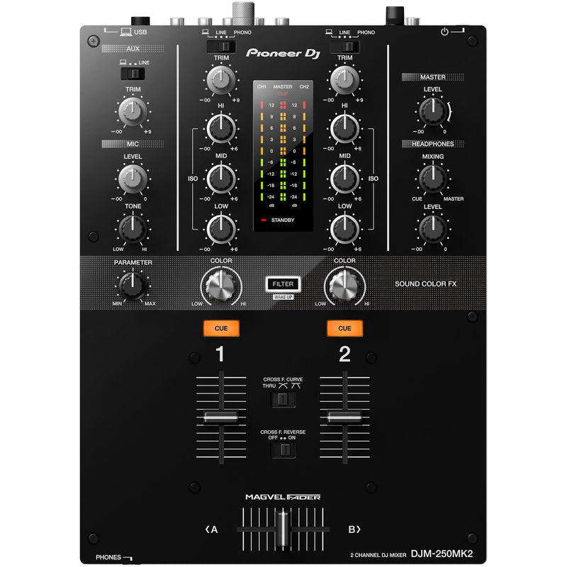 Pioneer DJ DJM-250 MK2 Table de mixage DJ compacte 2 canaux