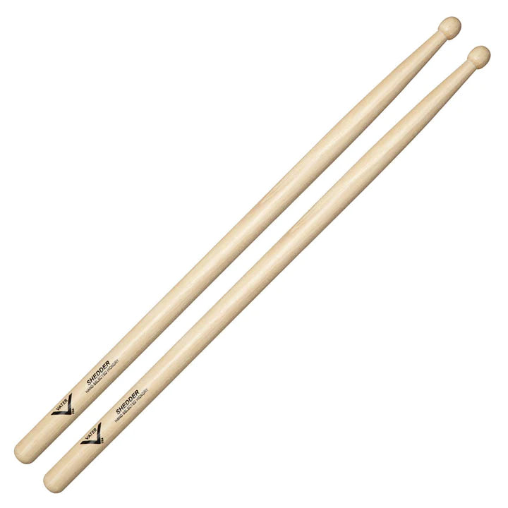 Vater VHSHW American Hickory Shedder Wood Tip Drumsticks