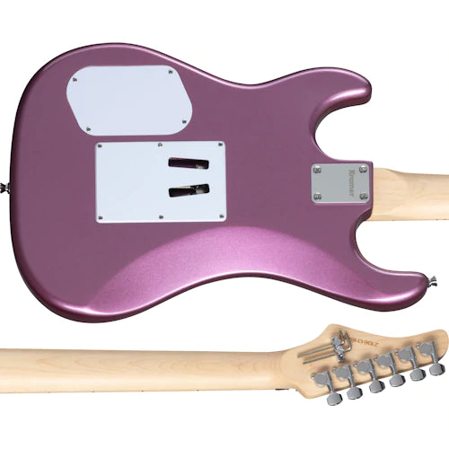 Kramer KPCPPCF Pacer Guitare électrique classique avec humbuckers Alnico V Classic - Purple Passion