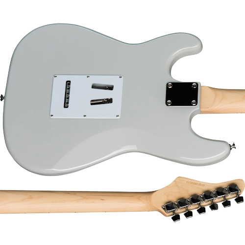 Kramer KF21PGCT Focus VT-211S Guitare électrique avec micros Kramer Alnico - Gris étain