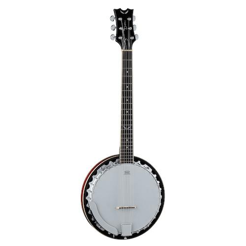 Dean Bw6 Backwoods 6 Banjo - Six String - Red One Music