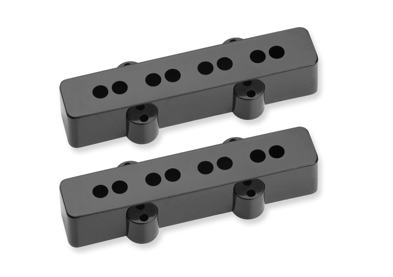 Seymour Duncan 11800-05-BR-BLK Jazz Cover Black Bridge Pack of 6