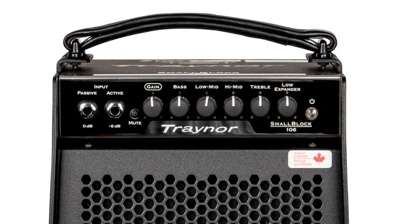 Traynor SB106 Small Block 106 200W 1x6.5 "Combo de basse