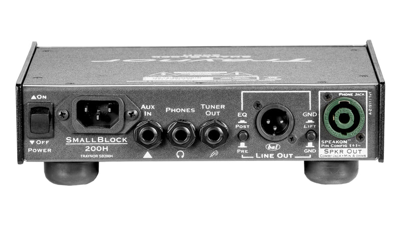 Traynor SB200H Small Block 200W Bass Amp Head