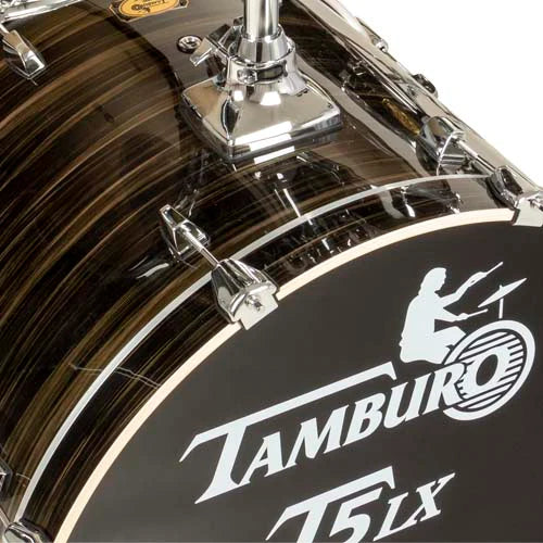 Tamburo TB T5LXP20WGBK Drum Set T5LX Series 5-piece 20" Bass Drum (Wood Grain Black)