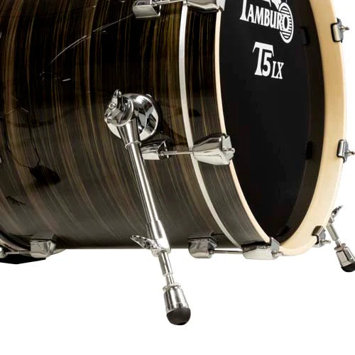 Tamburo TB T5LXP20WGBK Drum Set T5LX Series 5-piece 20" Bass Drum (Wood Grain Black)