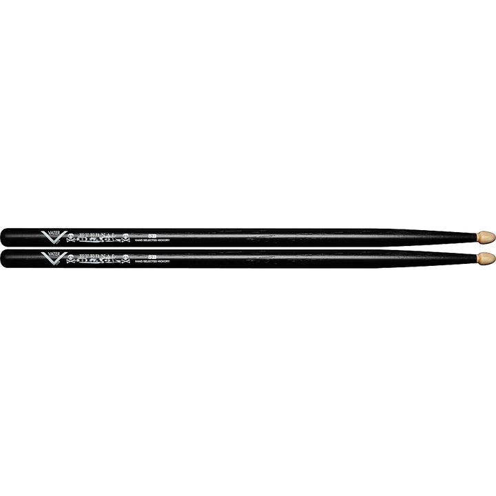 Vater VHEBP5BW Eternal Black Power 5B Wood Tip Drumsticks