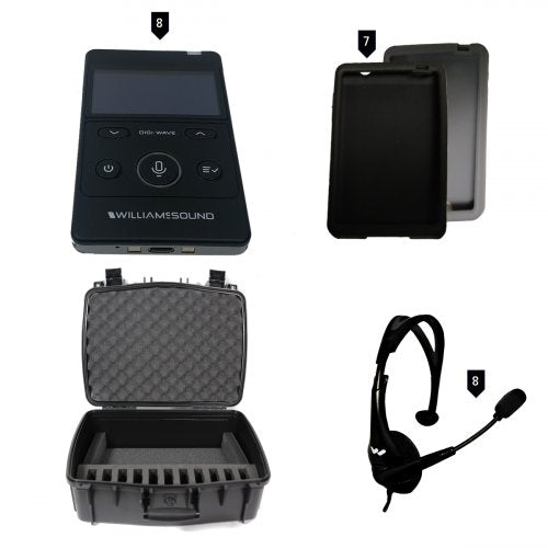 Williams AV DWS COM 8 400 Digi-Waves Wireless Intercom Systems (8 Users)