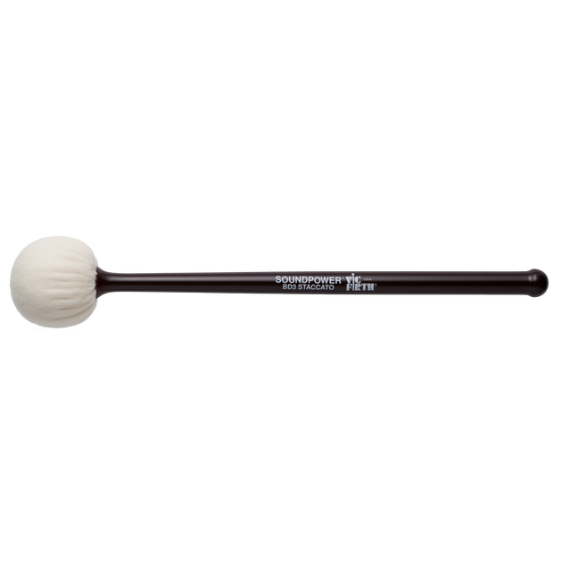 Vic Firth BD3 Soundpower® Bass Drum Mallet – Staccato