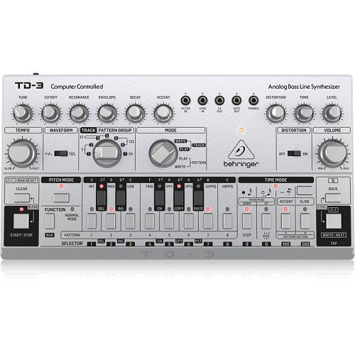 Behringer TD-3-SR Analog Bass Line Synthesizer - Red One Music