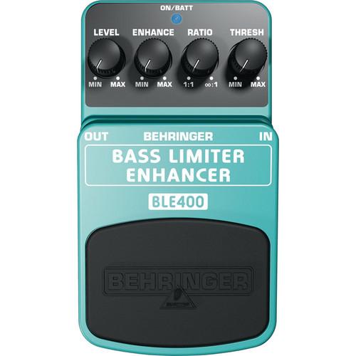 Behringer Ble400 Bass Limiter Enhancer Effects Pedal - Red One Music