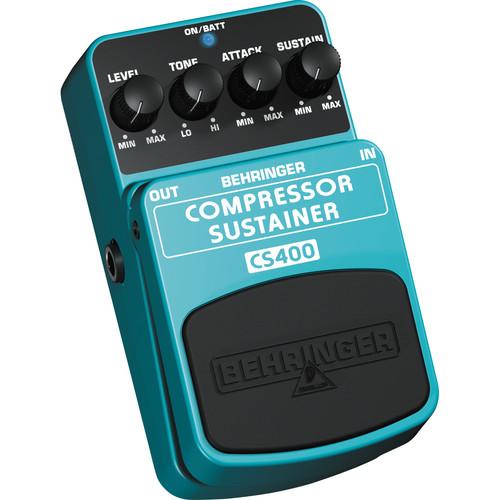 Behbringer Cs400 Compressor Sustain Guitar Pedal - Red One Music