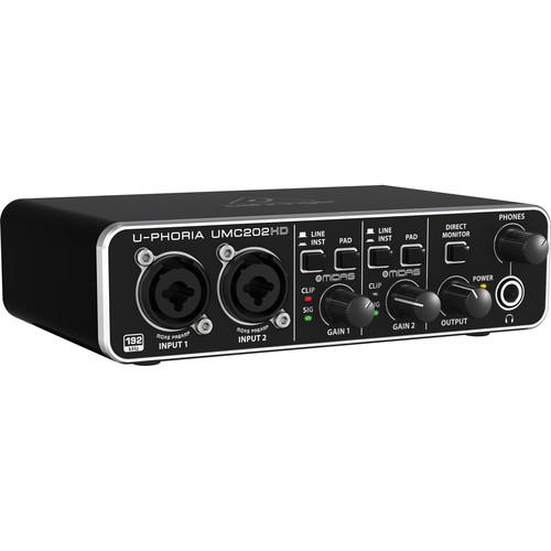 Behringer UMC202HD USB Audio Interface - Red One Music