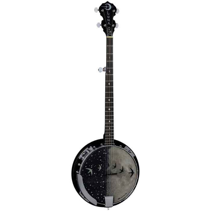 Luna BGB MOON 5E 5-String Acoustic/Electric Banjo (Moonbird)